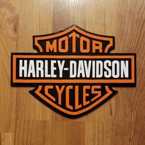 Harley Davidson inspired wall art